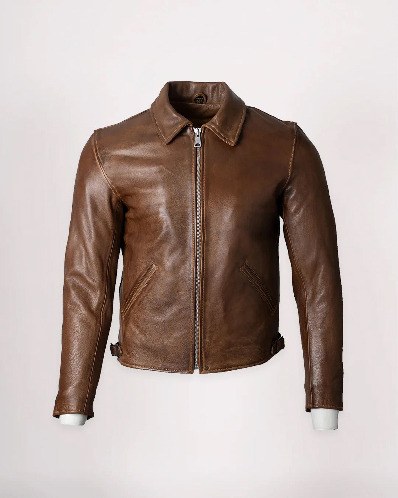 GOLD レザージャケット Goldtop 1958 Leather Motorcycle Jacket | Bike Shed Moto Co. – Bike