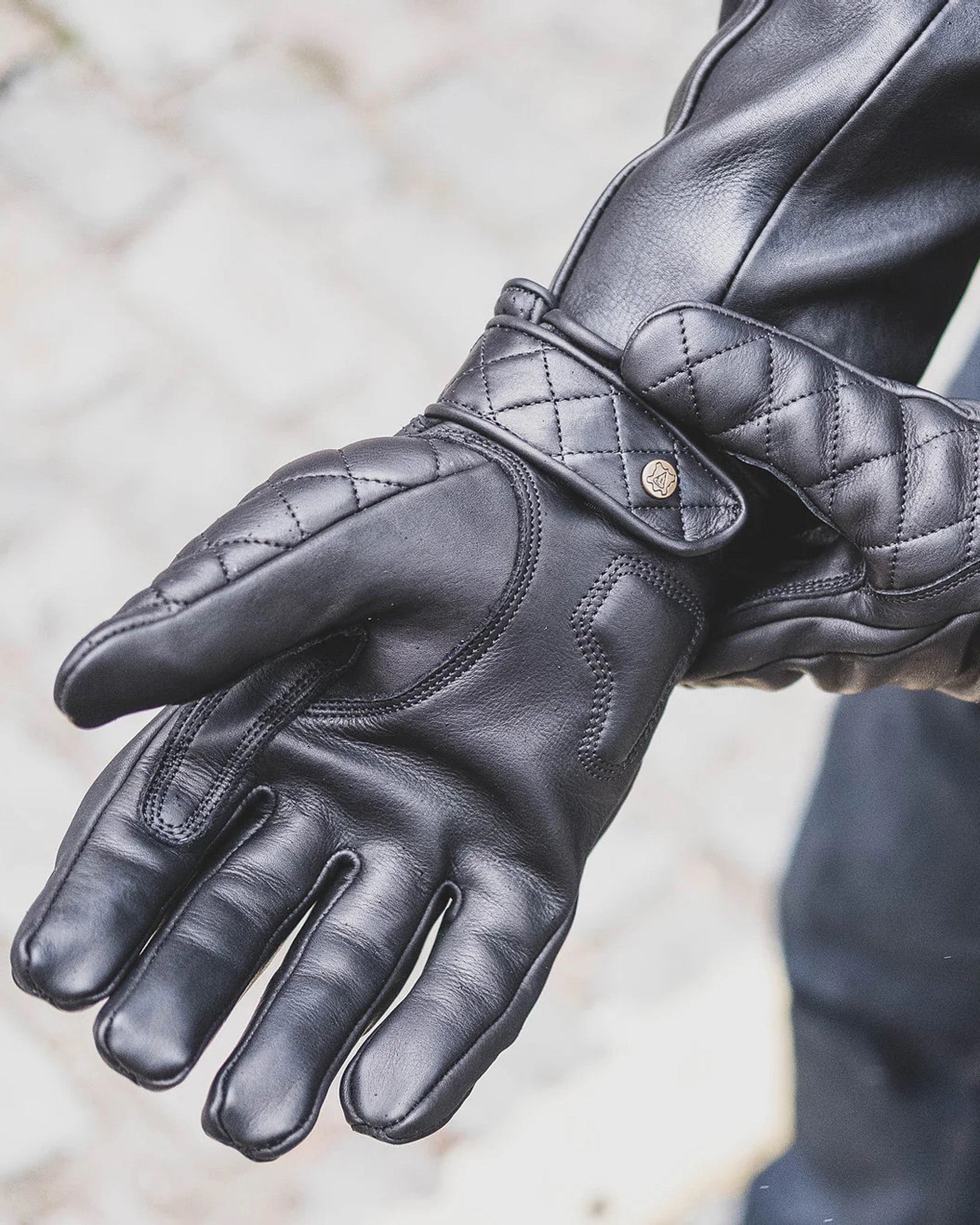 Goldtop Short Cuff Bobber Leather Glove