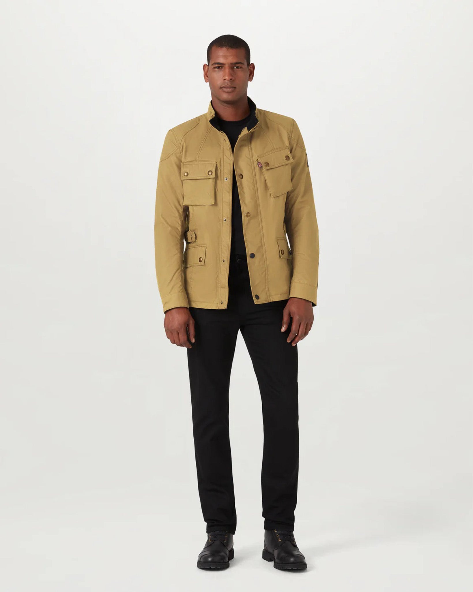 イタリア製 BELSTAFF ボンバージャケット Belstaff Brooklands 2.0 Waxed Motorcycle Jacket | Bike Shed Moto