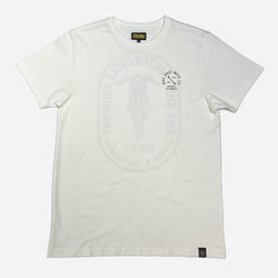 BSMC Motorcycle Graphic T Shirt - White, front