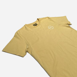 BSMC LA Rocker T Shirt - Sand, side on close up