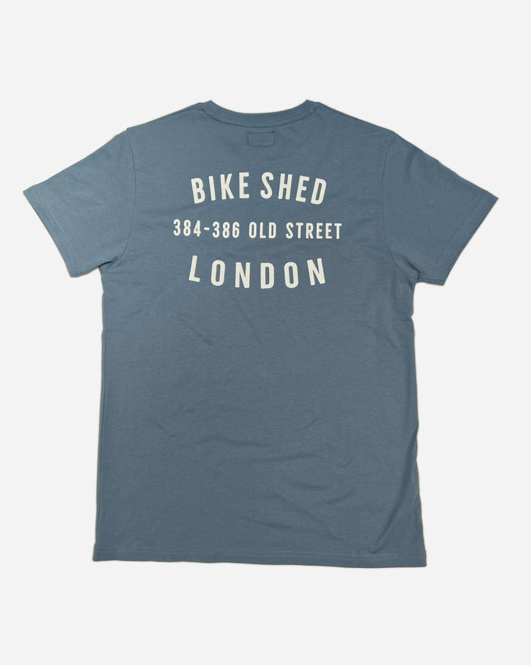 BSMC London Rocker T Shirt - Blue, back