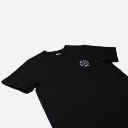 Bike Shed Motorcycle Company Graphic T-Shirt  T-Shirt - Black, front side on