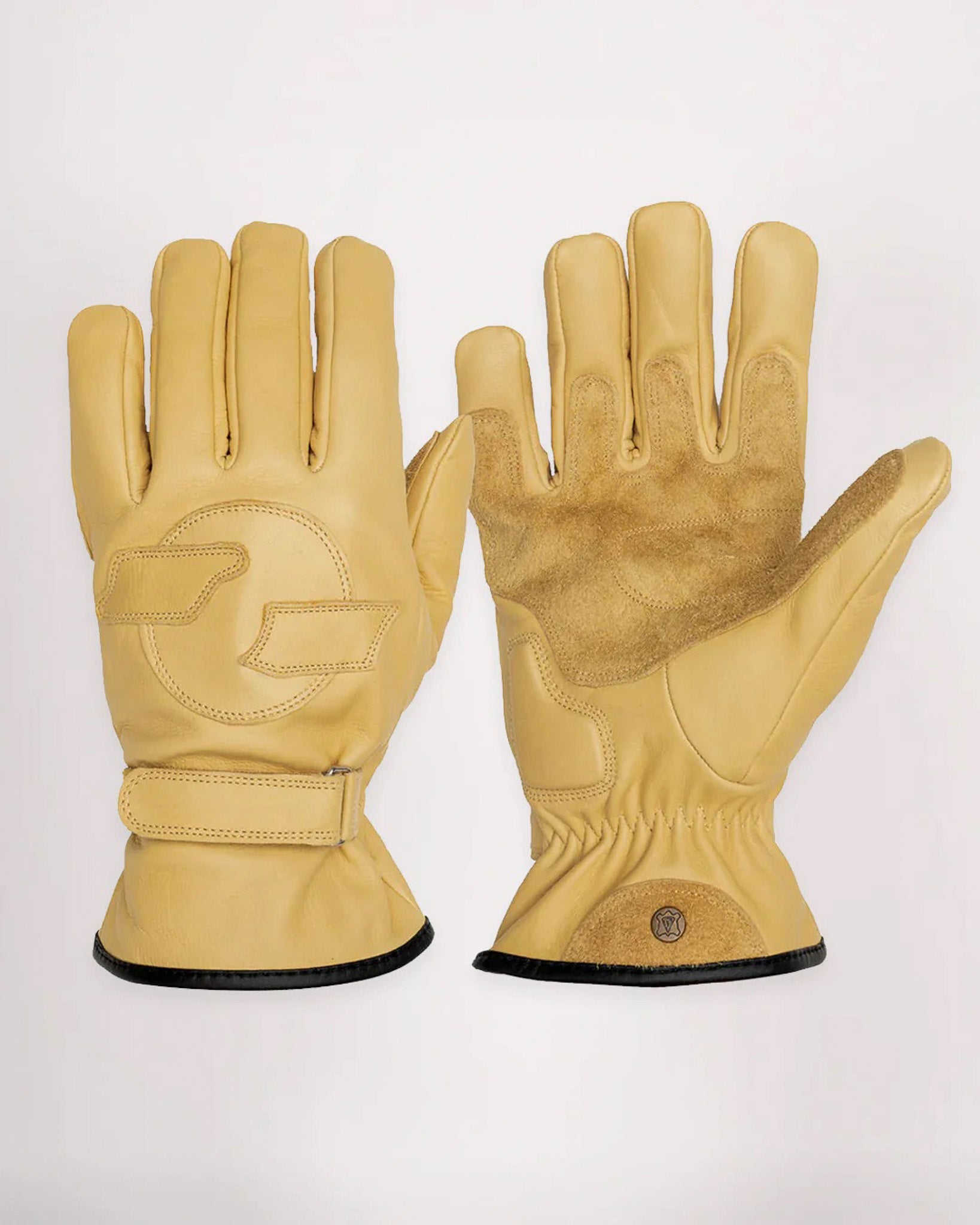Goldtop Unlined Leather Cruiser Glove - Tan | Bike Shed Moto Co