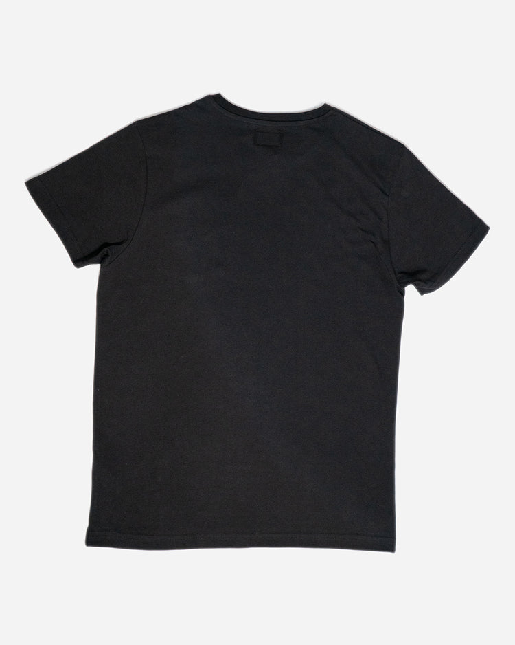 BSMC Logo Embroidered Pocket T Shirt - Black, back