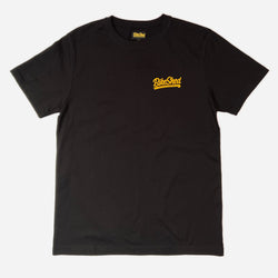 BSMC Motorcycle Mural Graphic T Shirt - Black, front