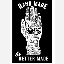 BSMC x Dave Buonaguidi "Handmade Is Better Made" Print - Black