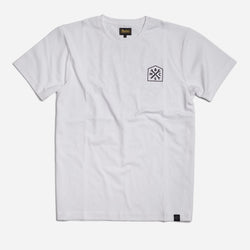BSMC 1580 Roundel Logo T Shirt - White, front