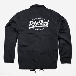 BSMC Company Coach Motorcycle Jacket - Black, back