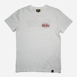 Bike Shed Moto Co. Company T-Shirt - Off White, front