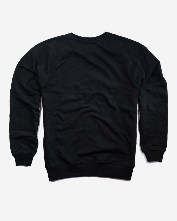 BSMC Deco Motorcycle Sweatshirt - Black/Gold, back