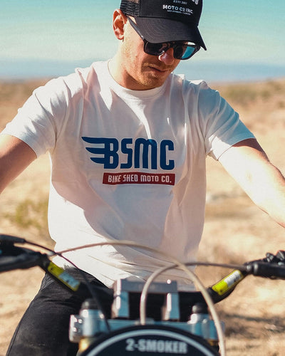 BSMC XR T Shirt - Off White