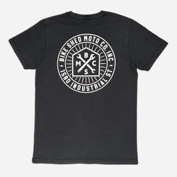 BSMC 1580 Roundel T Shirt - Washed Black