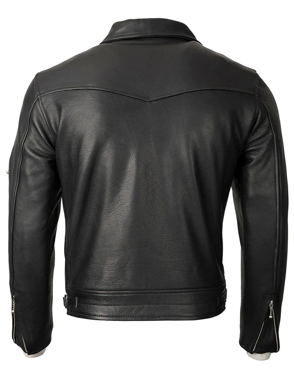 Goldtop 617 Jacket - Black studio image rear