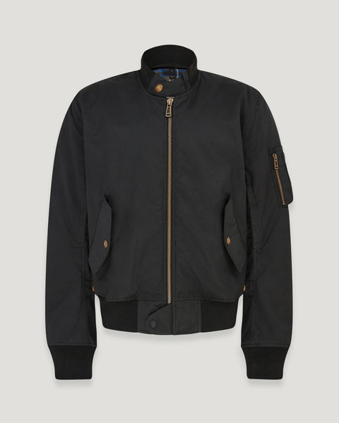 Belstaff Brecon Motorcycle Bomber Jacket studio image