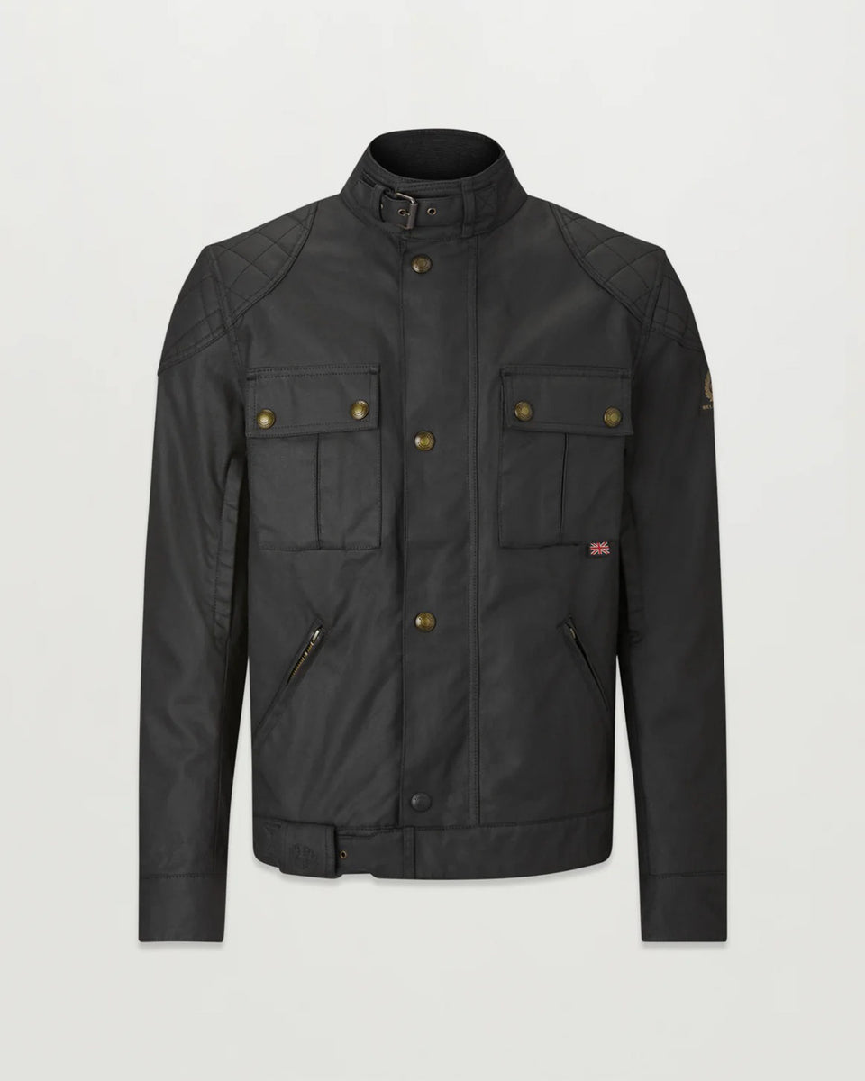 Belstaff Brooklands 2.0 Jacket black studio image