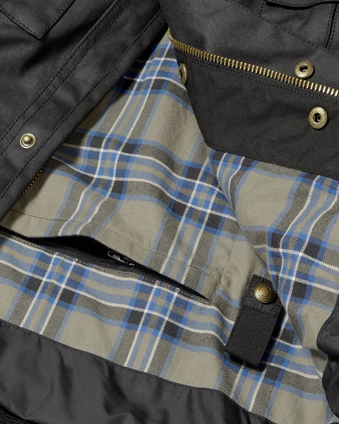 Belstaff Brooklands 2.0 Jacket black product close up
