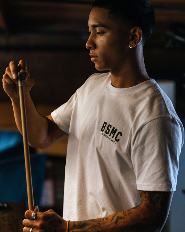 BSMC LA Roundel T-Shirt - White