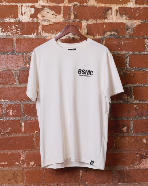 BSMC LA Arts District T-Shirt - Bone hanging image front
