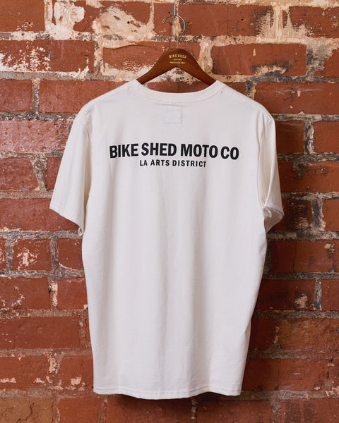 BSMC LA Arts District T-Shirt - Bone hanging image back