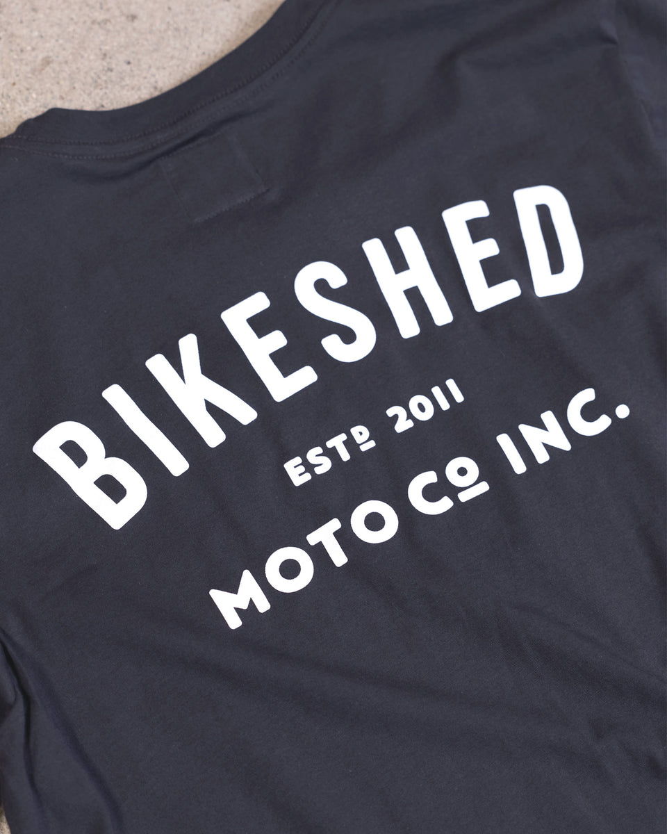 BSMC ESTD. 2011 T-Shirt - Smoke back print close up