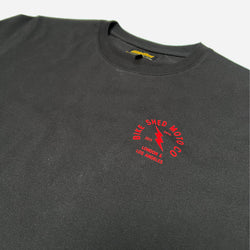 BSMC Common Ground T Shirt - Black, logo close up