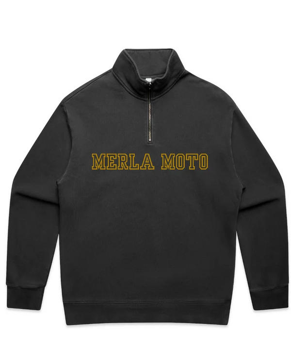 MERLA Moto Saturday Run Sweatshirt - Charcoal