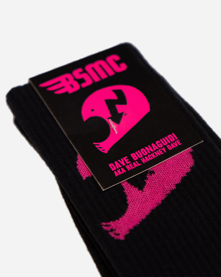 DB Socks Pink packaging close up