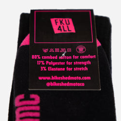 DB Socks Pink reverse