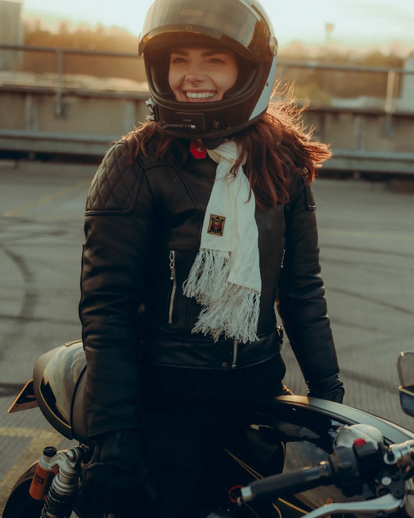 Goldtop Womens '76 Cafe Racer Jacket - Black