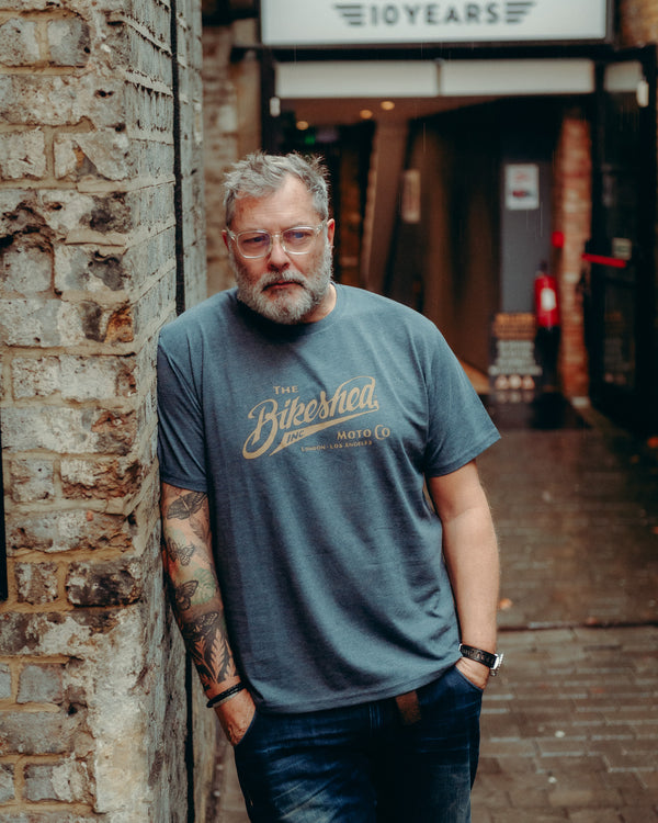 BSMC Inc. T Shirt - Heather Blue