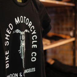 BSMC Womens Tracker Bars T-Shirt - Black in our London store