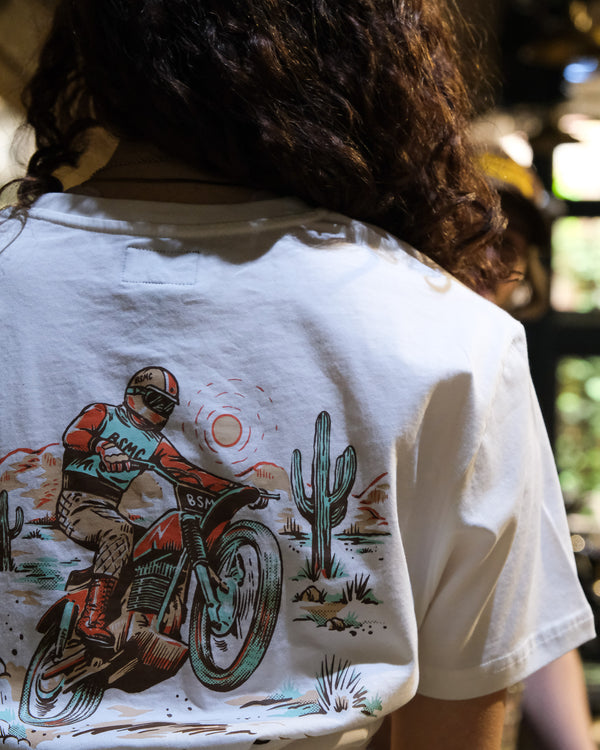 BSMC Desert Race T-Shirt - Ecru/Multi