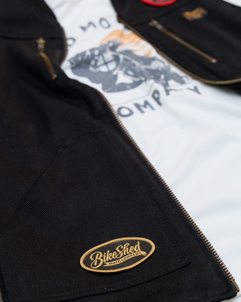 BSMC Flag Patch - Black/Gold lifestlye image