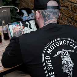 BSMC Cafe Bars Long Sleeve T-Shirt - Black