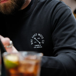 BSMC Cafe Bars Long Sleeve T-Shirt - Black