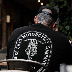 BSMC Cafe Bars Long Sleeve T-Shirt - Black