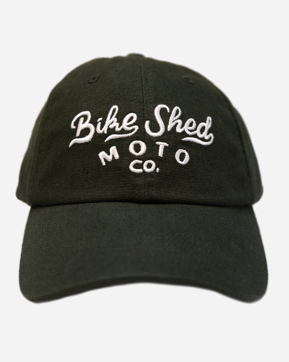 BSMC Desert Race Cap - Green front logo close up