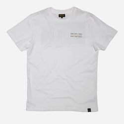 BSMC Dirt Shot T-Shirt - White, front