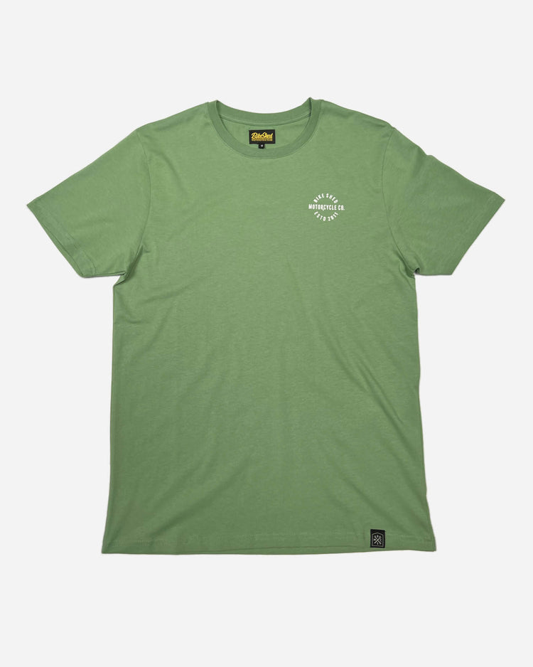 BSMC Dual Rocker T Shirt - Green, front