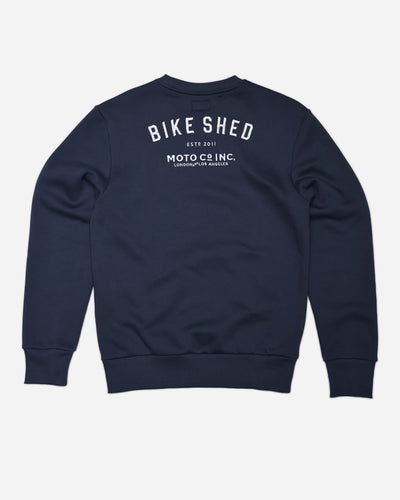 BSMC ESTD. Embroidered Sweatshirt - Navy