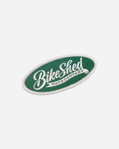BSMC Flag Patch - Green/White studio image side