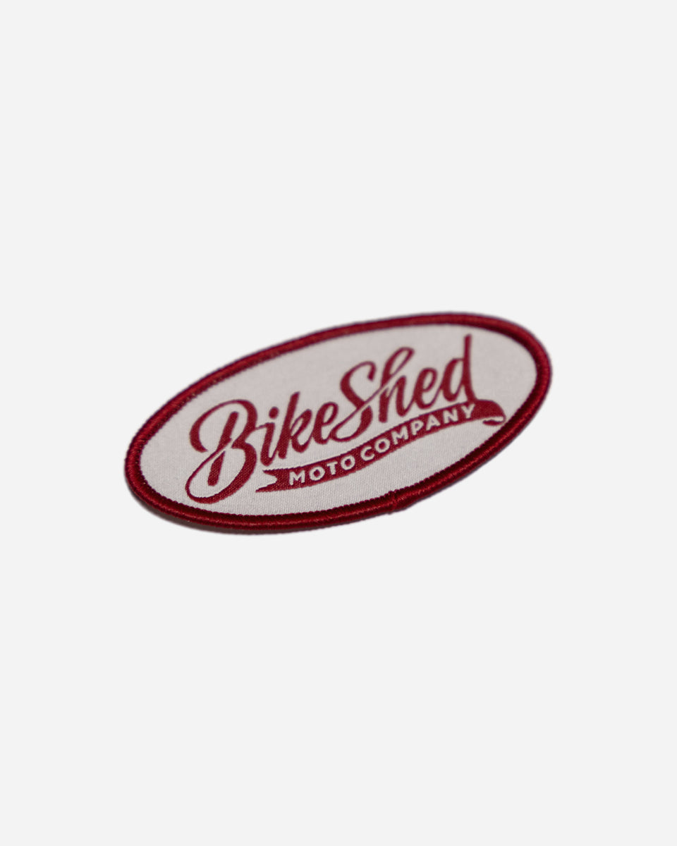 BSMC Flag Patch - Red/White studio image side