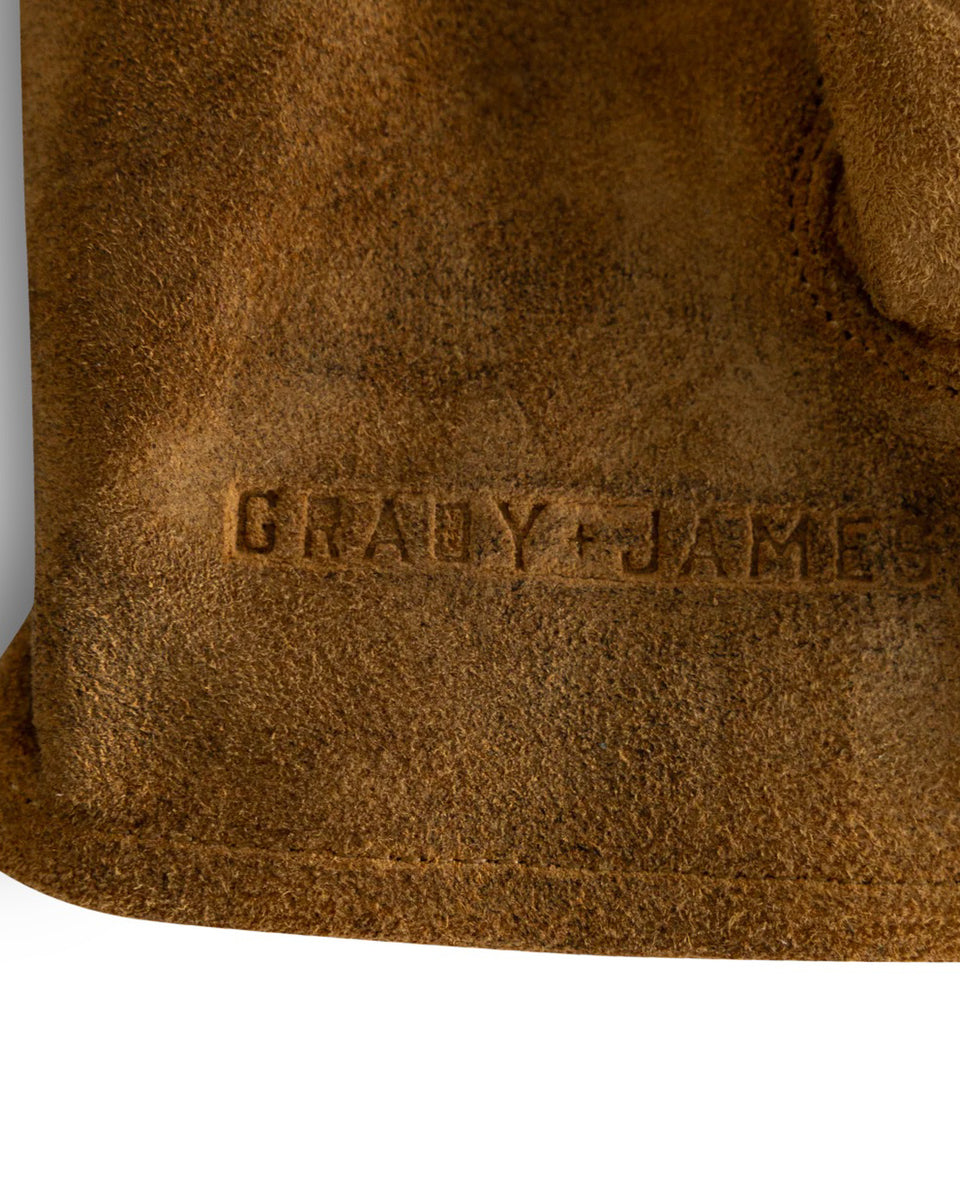 Grady + James - Waylon Glove Gold Rush studio image close up