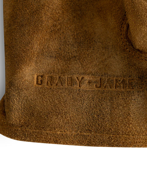 Grady + James - Waylon Glove Gold Rush studio image close up