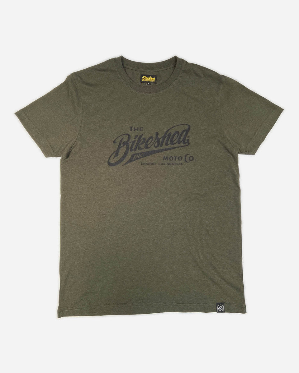 BSMC Inc. T Shirt - Dark Green, front