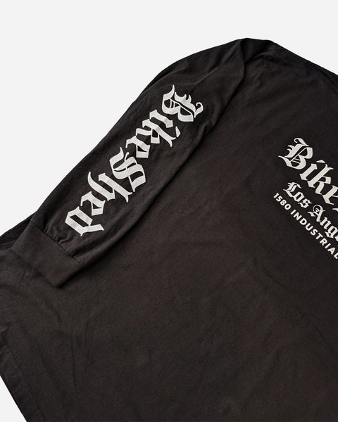 BSMC LA Rocker Long Sleeve T-Shirt - Black studio image sleeve detail