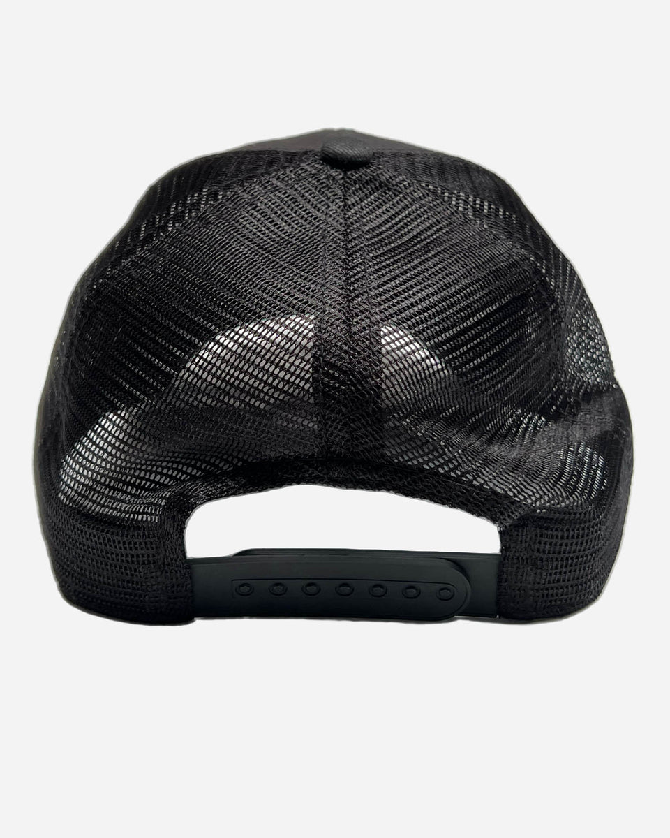 Bike Shed Moto Co Lightning Logo Baseball Hat  - Black, back