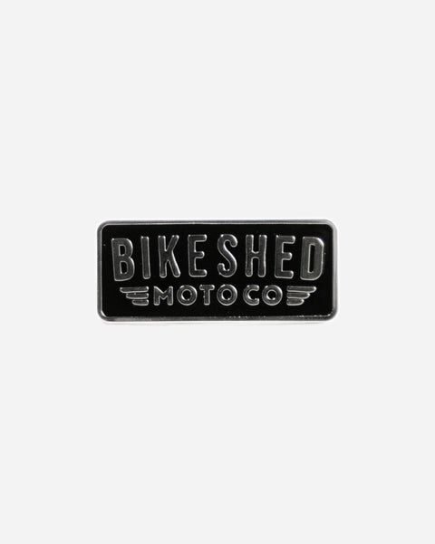 BSMC Rocker Pin - Black/Silver studio image front