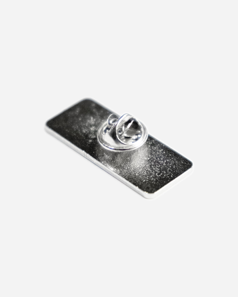 BSMC Rocker Pin - Black/Silver studio image rear